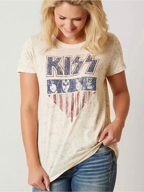 Kiss Lucky Brand Band Tee